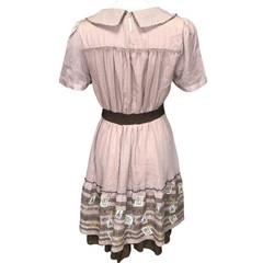 axes femme Frill Lace Dress M Pink