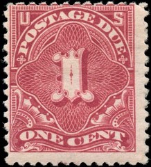 USA Mint H F 5c Scott #J31 1894 Postage Due Stamp
