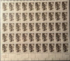 Bk 5 Scott 1754 13 Cent Early Cancer Detection Stamp Full Sheet Of 50 MNH