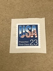 USA 23c Presorted Blue First Class Stamp