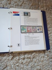 1986-1987 USPS Stamp Album – Arkansas Statehood – Christmas Contemporary Oct 23