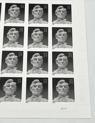 Abraham Lincoln Sheet of Twenty 21 Cent Postage Stamps Scott #4860