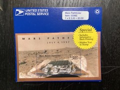 US Stamps SCOTT 3178 MARS PATHFINDER SOUVENIR SHEET $3.00 USPS Sealed MNH
