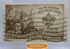 USA Postage Boy Scouts of America 3 Cents Stamp – #S42207NQ
