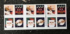 2021USA #5644-5647b Forever A Visit From St Nick – Booklet (#P2222) of 20 Mint