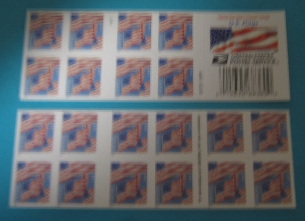 40 FOREVER FIRST CLASS STAMPS {2 BOOKLETS) OFFICE CLEANOUT FIND $31 RETAIL