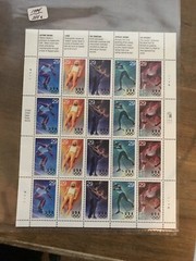 SCOTT# 2807-11 PANE OF 20 OLYMPIC SPORTS STAMPS 29 CENT FACE MNH