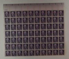 US SCOTT 1170 PANE OF 70 WALTER F GEORGE STAMPS 4 CENT FACE MNH