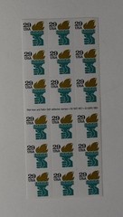 US SCOTT 2531A-b BOOKLET OF 18 LIBERTY TORCH STAMPS 29 CENT FACE MNH