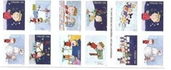 US SCOTT 5021 – 5030b CHARLIE BROWN CHRISTMAS BOOKLET 20 STAMPS FOREVER MNH