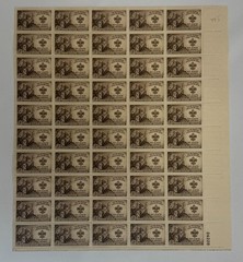 Lot of 5 Full mint never hinged US Commemorative Stamp Sheets