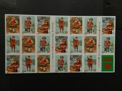 US SC# 3011a BOOKLET OF 20 SANTA AND CHILDREN STAMPS 32 CENT FACE MNH