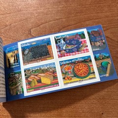 France 2010 Food Recipe Stamp Album