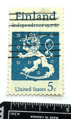 USA 1967 – Finland Independence, 1917-67 – MNH Collectible Stamp – Scott #1334