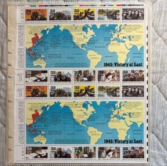Commemorative stamp sheet set: History, Sports