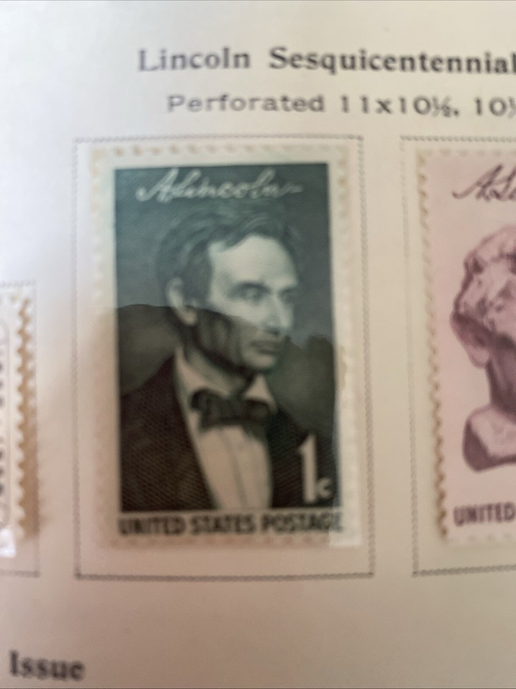 Abraham Lincoln Postage Stamp