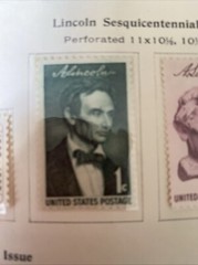 Abraham Lincoln Postage Stamp