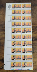 USPS F.A. Bartholdi Statue of Liberty Sculptor 22 Cent Stamps