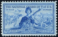USA 1953 – The U.S. National Guard Issue – MNH Vintage Military Stamps – Sc#1017