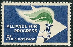 USA 1963 – ALLIANCE FOR PROGRESS – 5¢ U.S. Stamp – U.S. MNH Stamp 😎 Scott #1234