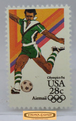 1984 USA Airmail Olympics 28 Cents Stamp – #S40919NQ