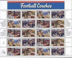 Scott#: 3143-3146 – Football Coaches Issue 20×32