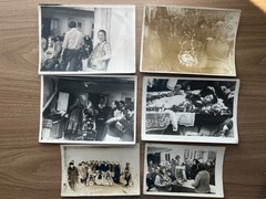 Romania Traditional Village Funeral Wake Mourning Photos Lot of 6