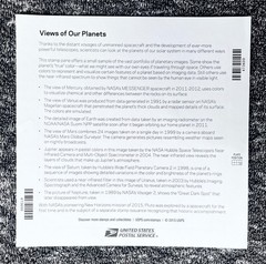 VIEWS OF OUR PLANET Vintage USPS STAMP PAGE with 16 FOREVER STAMPS