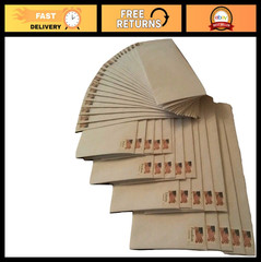 60 Self-Seal Security Envelopes #10 – Stamped Design, 4-1/8 x 9-1/2 Inch