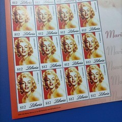 3078 Foreign Stamp Liberia 2005 World Popular Actress Marilyn Monroe Sheet