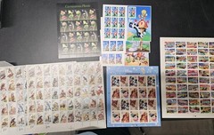 Vintage Postage Stamps Unused $70.9 States Looney Tunes 1987 Animals Plants