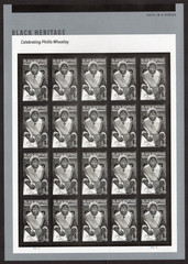 USPS Phillis Wheatley Sheet of 20 Forever Stamps – MNH (6053) 2026