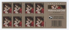 US SCOTT 5331 BOOKLET OF 20 MADONNA AND CHILD FOREVER STAMPS MNH