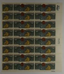 US SCOTT 1577 – 1578 PANE OF 40 BANKING & COMMERCE STAMPS 10 CENT FACE MNH