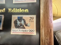 Stamps. All New And Unused. Framed Olympic Stamps 1990’s Limited Edition 17/500