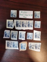 Postage Stamp Lot (17) – Frank Lloyd Wright 2C #1280 – Various conditions – 1966
