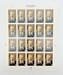 #4222 CHARLES W CHESNUTT BLK HERITAGE 41¢ – 3 SHEETS x 20 = 60 STAMPS FV$24.60