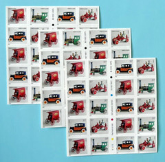 SCOTT #3626-3629e ANTIQUE TOYS 37¢ – 3 Sheets of 20 = 60 STAMPS FV$22.20 -BC179