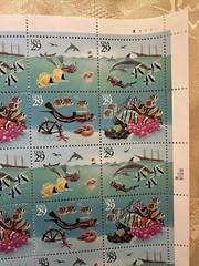 US SCOTT 2863 – 2866 PANE OF 24 WONDERS OF THE SEA STAMPS 29 CENT FACE MNH