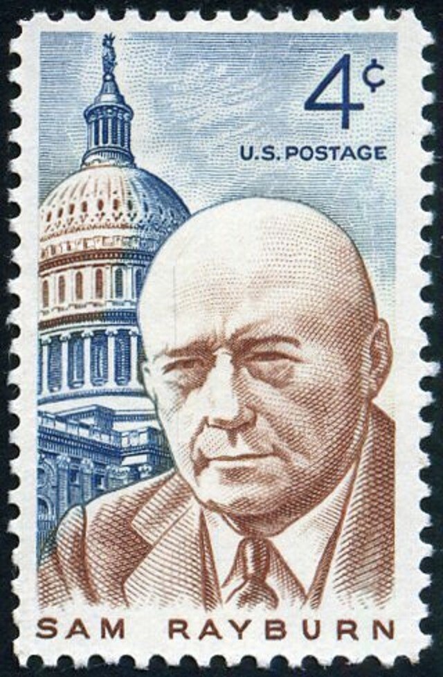 USA 1962 – Sam Rayburn Issue (1882-1961) – Politician—MNH Stamp — Scott #1202