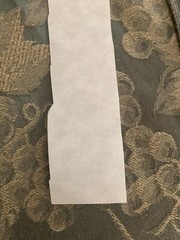 Nomex 410 Insulation Paper 10 mil thick (0.25mm) sample piece