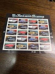 SCOTT # 4353-57-50s FINS AND CHROME-SHEET OF (20) 42 CENT STAMPS MNH 2008-US