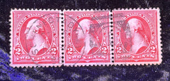 Rare George Washington 2 Cent Red US Postage Stamp Collectible