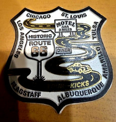Classic Route 66 (all eight states) Kicks Magnet