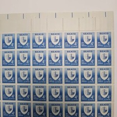Stamp US Postage 4c 4 Cent Sheet OF 60 Stamps SEATO Unity Peace Progress