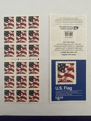 US SCOTT 3637a BOOKLET OF 18 US FLAG STAMPS 37 CENT ATM MNH