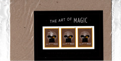 USA 2018 THE ART OF MAGIC SOUVENIR SHEET ANIMATION EFFECT 3 STAMP SCOTT 5306 MNH