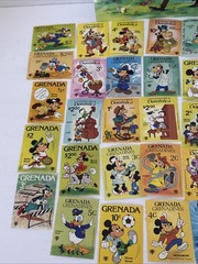 Disney Stamp UNUSED Bundle Grenada Dominica Redona