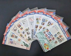 New Unopened CELEBRATE THE CENTURY 1900-1990 Complete 10 Sheet Set US Stamps USA