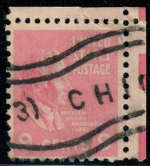 USA – 1938 – Presidential Issue – William Henry Harrison – 9¢ – #3432